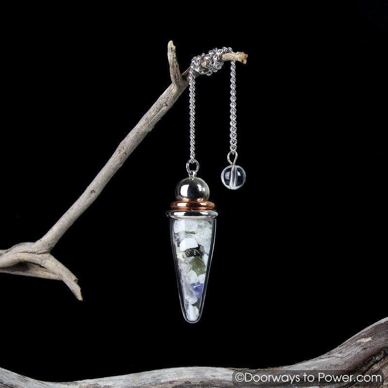 Synergy 12 Stones Crystal Pendulum Dowsing