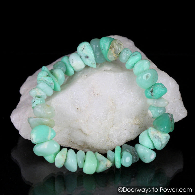 Chrysoprase Healing Crystal Bracelet "Love & Abundance"