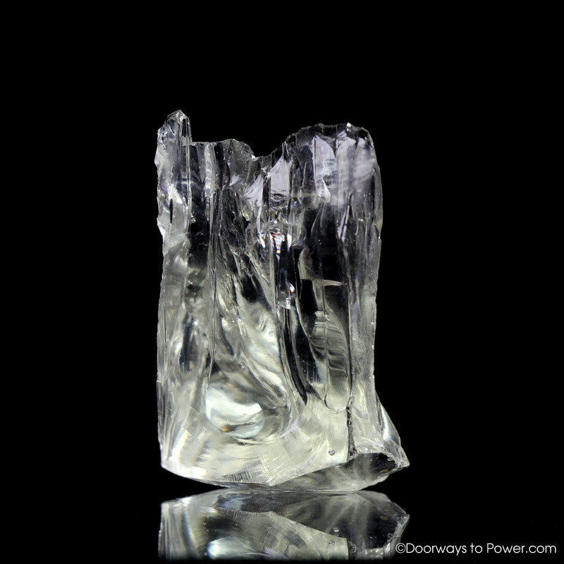 Elder Clear Monatomic Andara Crystal w/ Rainbow Light