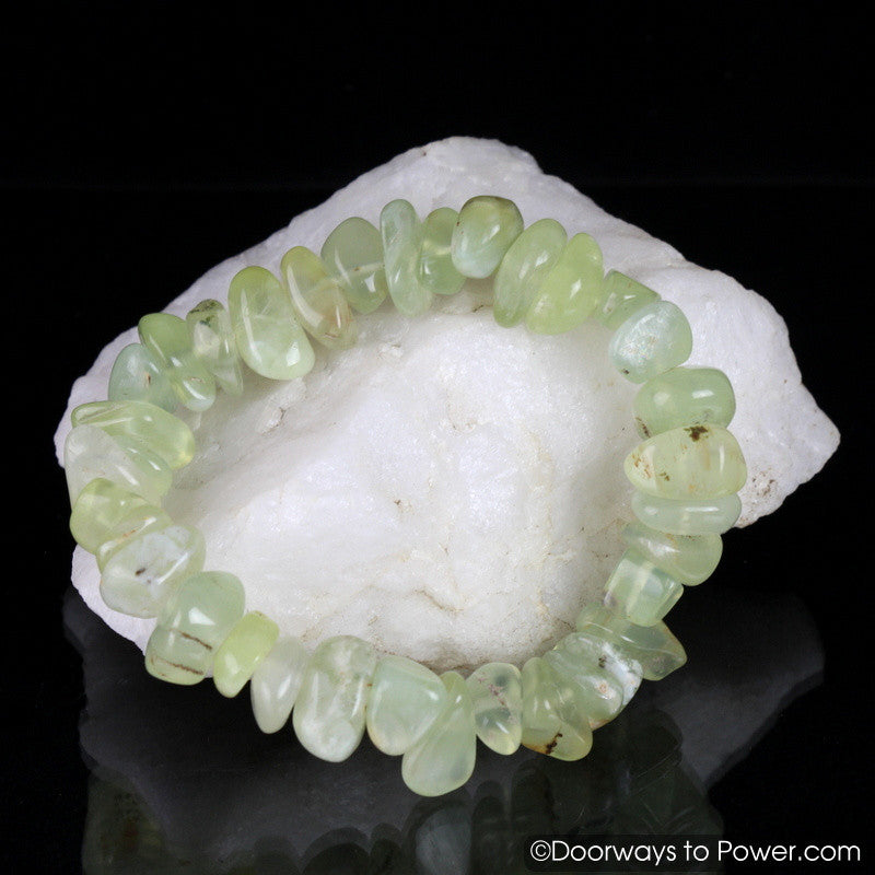 Prehnite Crystal Energy Bracelet