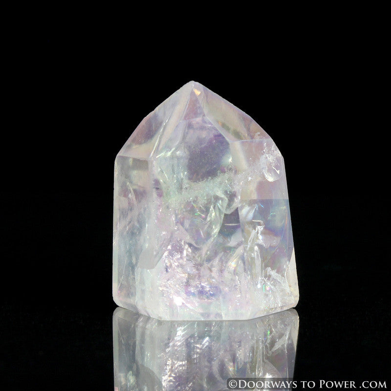 Angel Aura Channeling Crystal Point "Lifted by Angels" A +++
