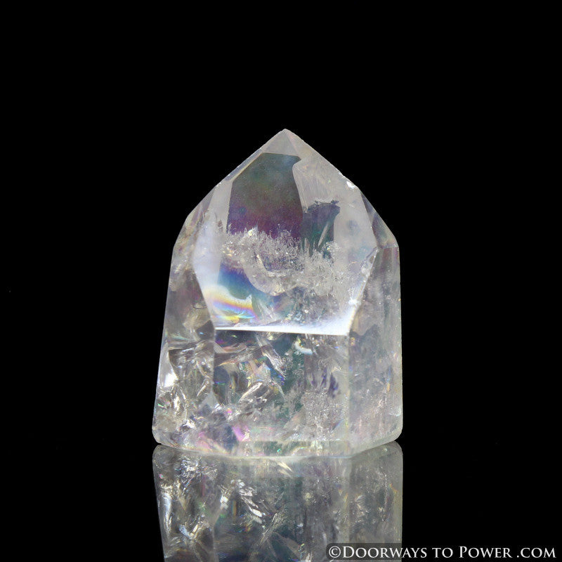 Angel Aura Channeling Crystal Point "Lifted by Angels" A +++