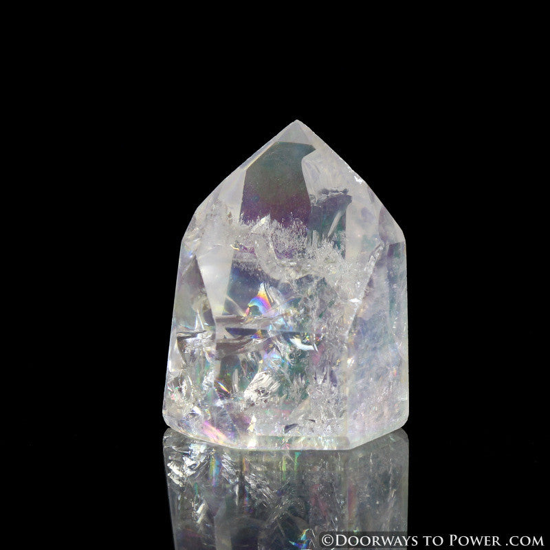 Angel Aura Channeling Crystal Point "Lifted by Angels" A +++