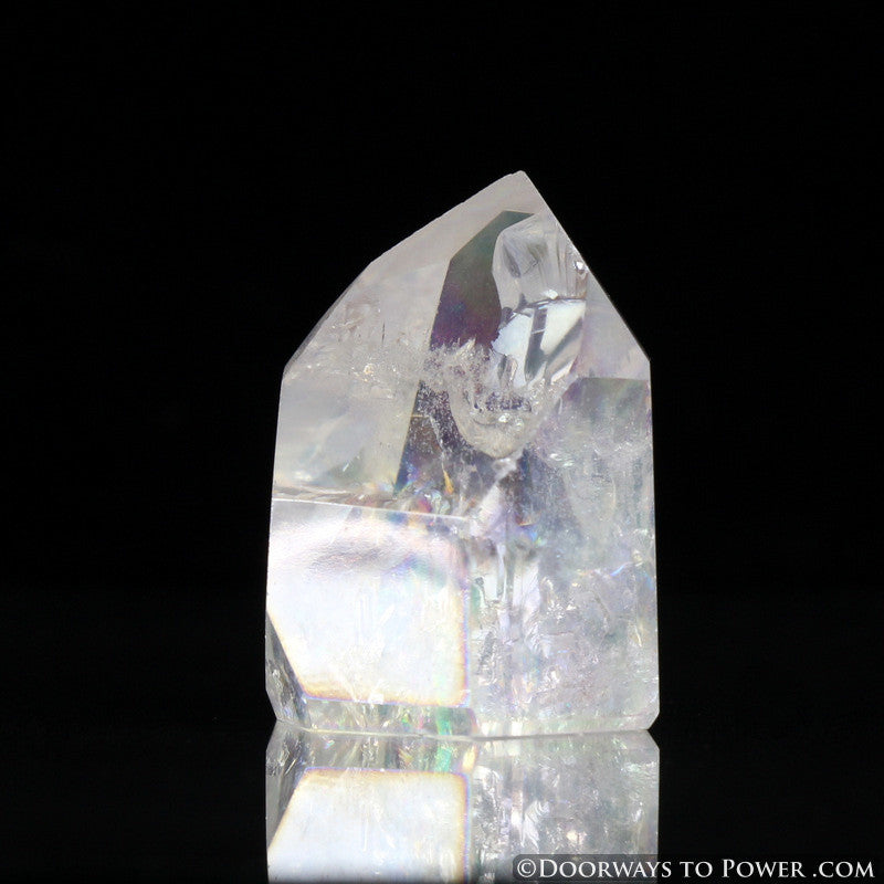 Angel Aura Channeling Crystal Point "Lifted by Angels" A +++