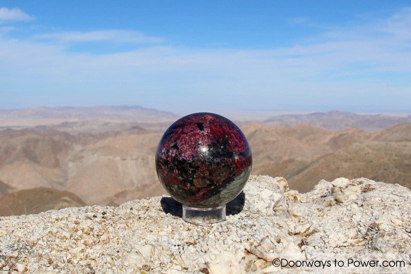Rare Eudialyte Aegirine Crystal Sphere Russia A +++