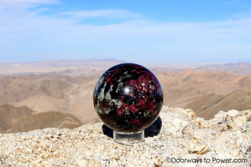 Rare Eudialyte Aegirine Crystal Sphere Russia A +++