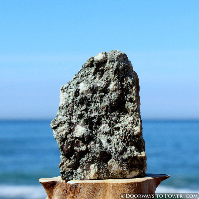 Preseli Stonehenge Bluestone Crystal Altar Stone 3.37" RARE