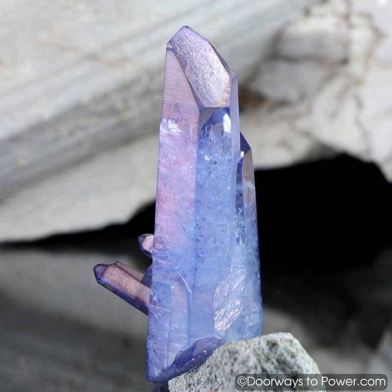 Tanzan Aura Arkansas Quartz Pleiadian Starbrary Crystal