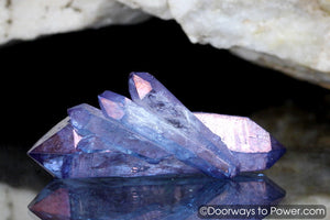 Tanzan Aura Himalayan Quartz Record Keeper Crystal - RARE