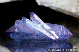 Tanzan Aura Himalayan Quartz Record Keeper Crystal - RARE
