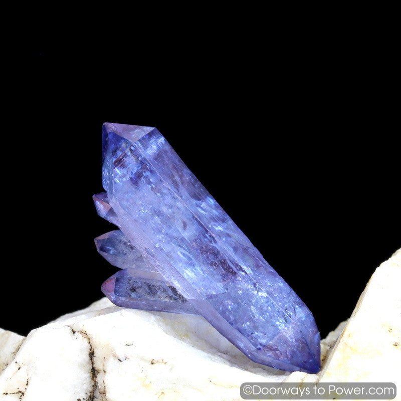 Tanzan Aura Himalayan Quartz Record Keeper Crystal - RARE