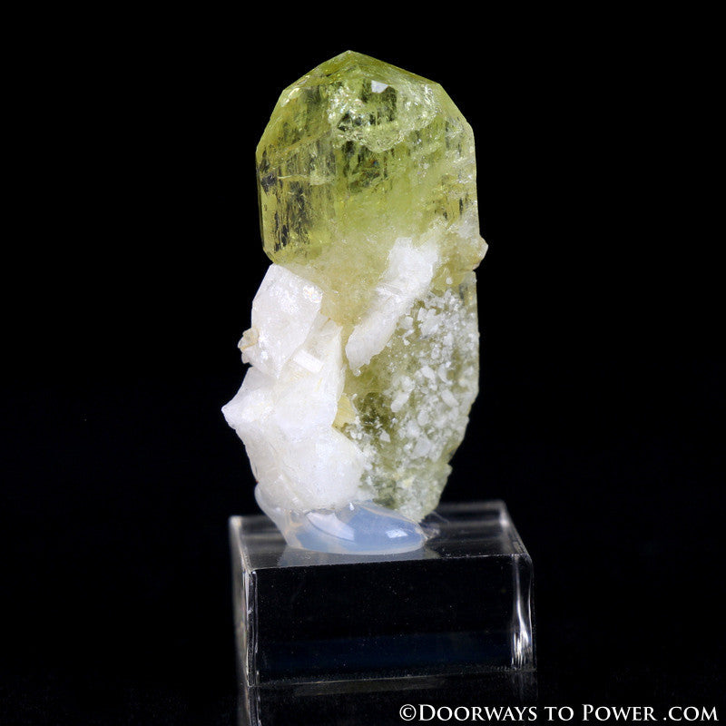 Fine Brazilianite with Albite and Muscovite Specimen