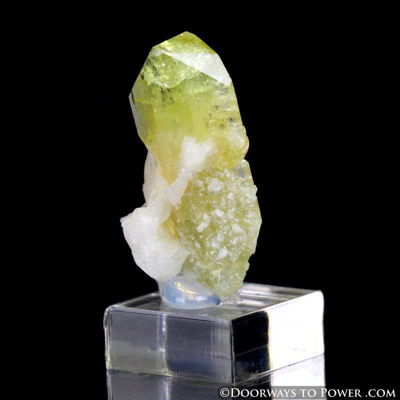 Fine Brazilianite with Albite and Muscovite Specimen