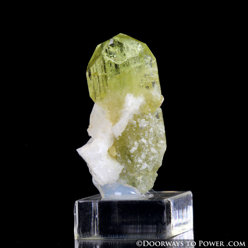 Fine Brazilianite with Albite and Muscovite Specimen