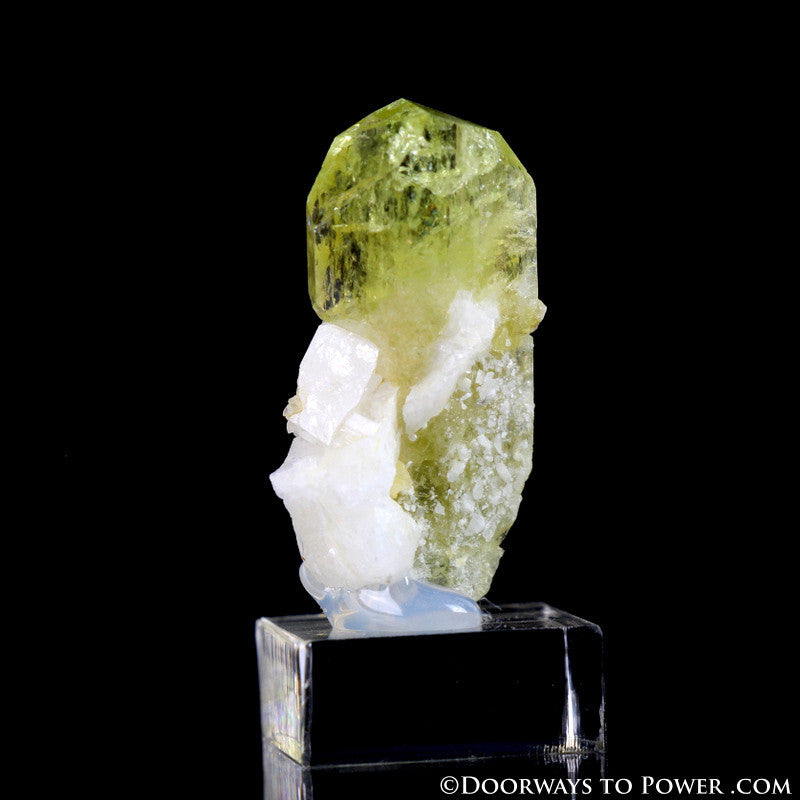 Fine Brazilianite with Albite and Muscovite Specimen