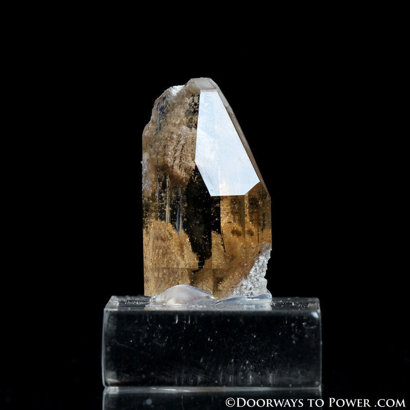 Golden Topaz Terminated Crystal Specimen A ++ Quality