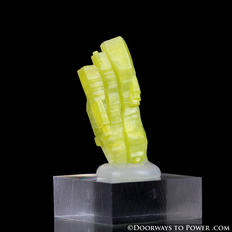 Green Pyromorphite Crystal Specimen A +++