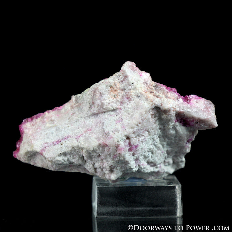 Cabalto Calcite Pink Druzy Crystal Specimen A +++