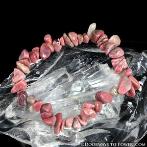 Rhodochrosite Healing Crystal Energy Bracelets Blessed & Energized