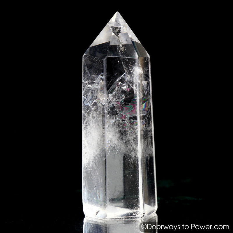 John of God Generator Casa Crystal Point "Energies Visible Inside"