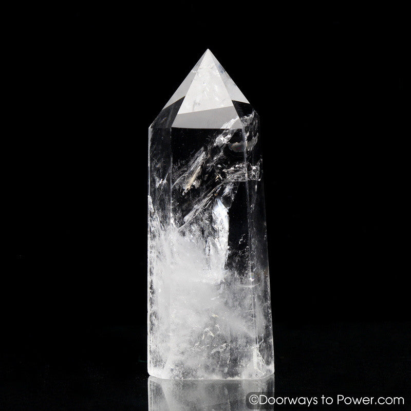 John of God Casa Generator Crystal Point "Rainbow Warrior"