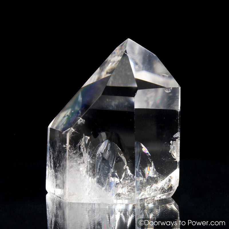 John of God Blessed Casa Crystal Point w/ Rainbows