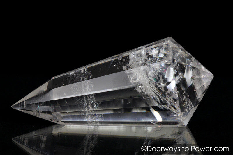 Rare 3.3" John of God 12 Sided Vogel Crystal Healing Wand