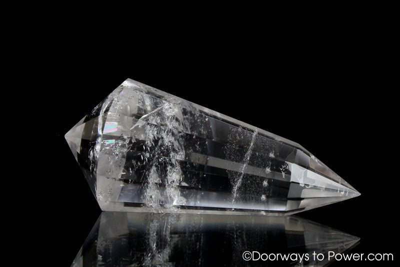 Rare 3.3" John of God 12 Sided Vogel Crystal Healing Wand