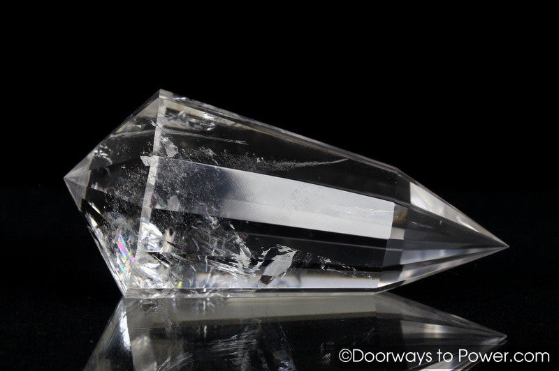 Amazing John of God 12 Sided Vogel Devic Temple Master Crystal Healing Wand