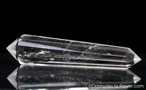 John of God Crystal 12 Sided Vogel Wand 4.3"  'Highly Energized'