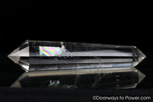 John of God Crystal 12 Sided Vogel Wand 4.3"  'Highly Energized'