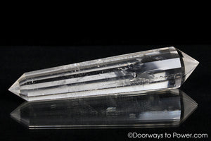 John of God Crystal 12 Sided Vogel Wand 4.3"  'Highly Energized'