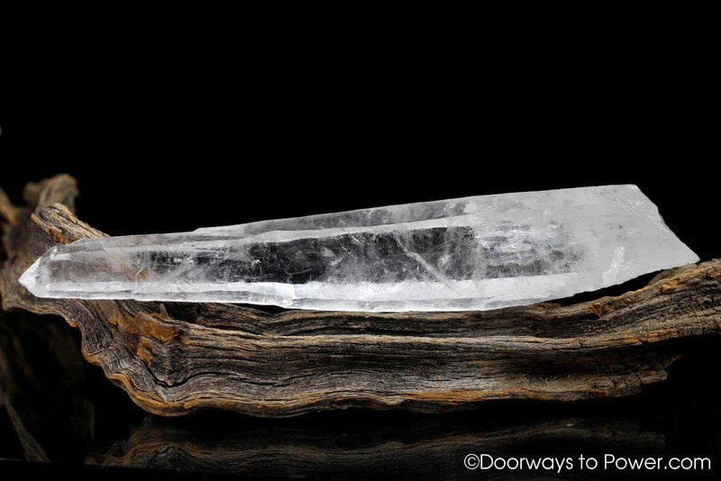 Diamantina Laser Wand 'GALACTIC' Star Seed Quartz Pleiadian Starbaray 5.25"