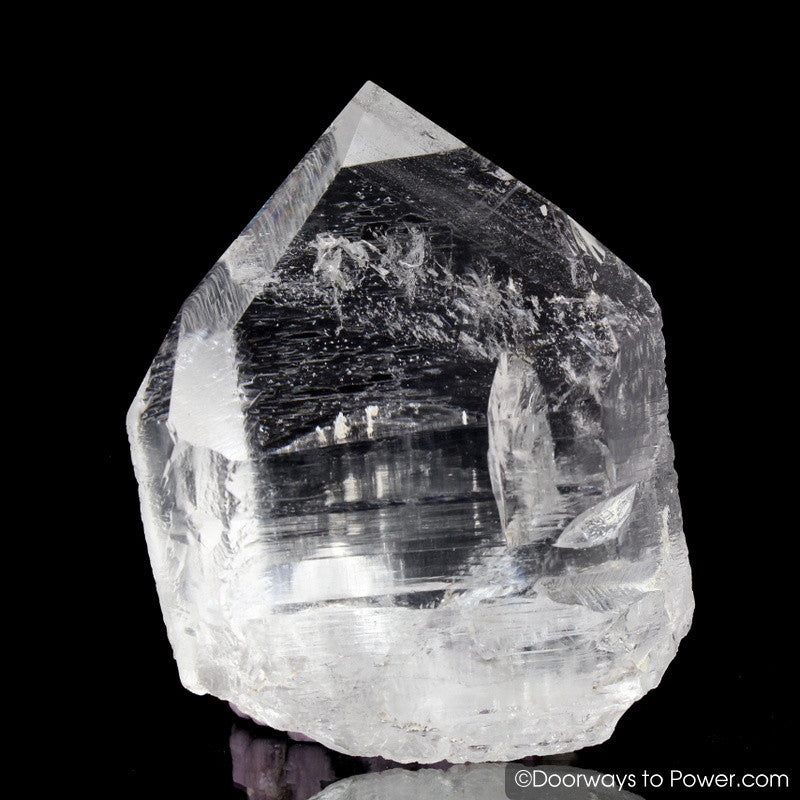 RARE Nirvana Quartz Crystal Point Pleiadian Starbrary Record Keeper