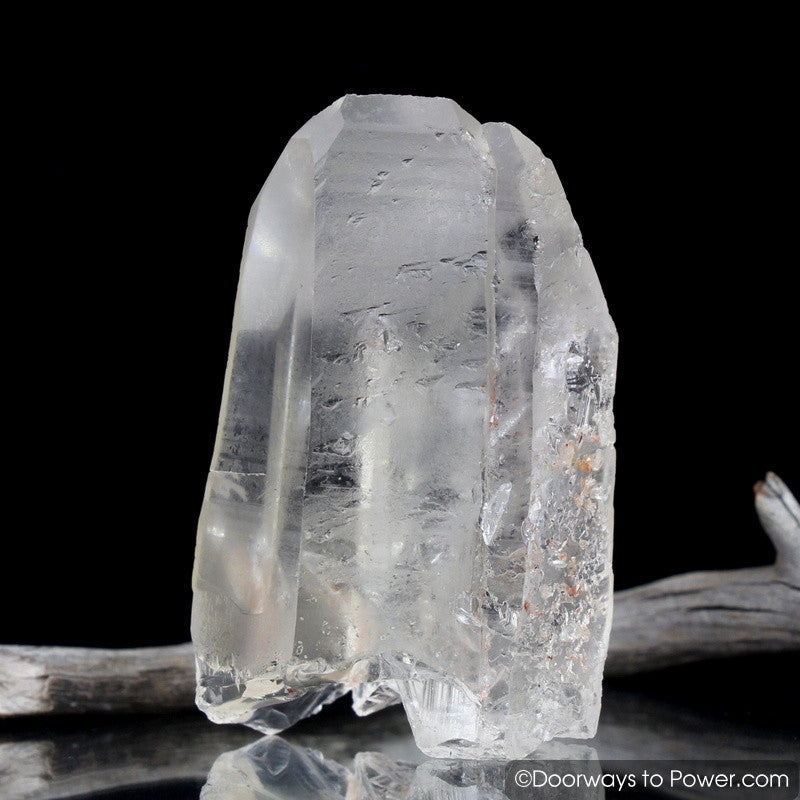 Lemurian Seed Pleiadian Starbrary Record Keeper Twin Crystal Point