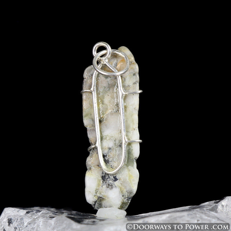 Phenacite Crystal Pendant Synergy 12 Stone