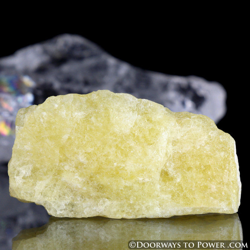 Agni Gold Danburite Crystal - Tumbled & Polished Gemstone