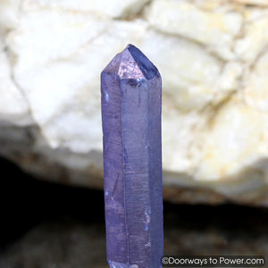 Tanzine Aura Himalayan Quartz Pleiadian Starbrary Crystal