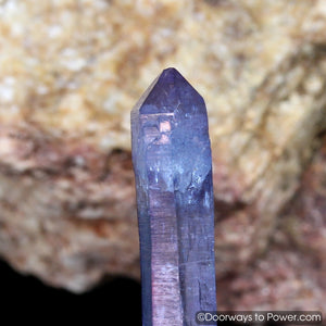 Tanzine Tanzan Aura Himalayan Quartz Manifestation Crystal