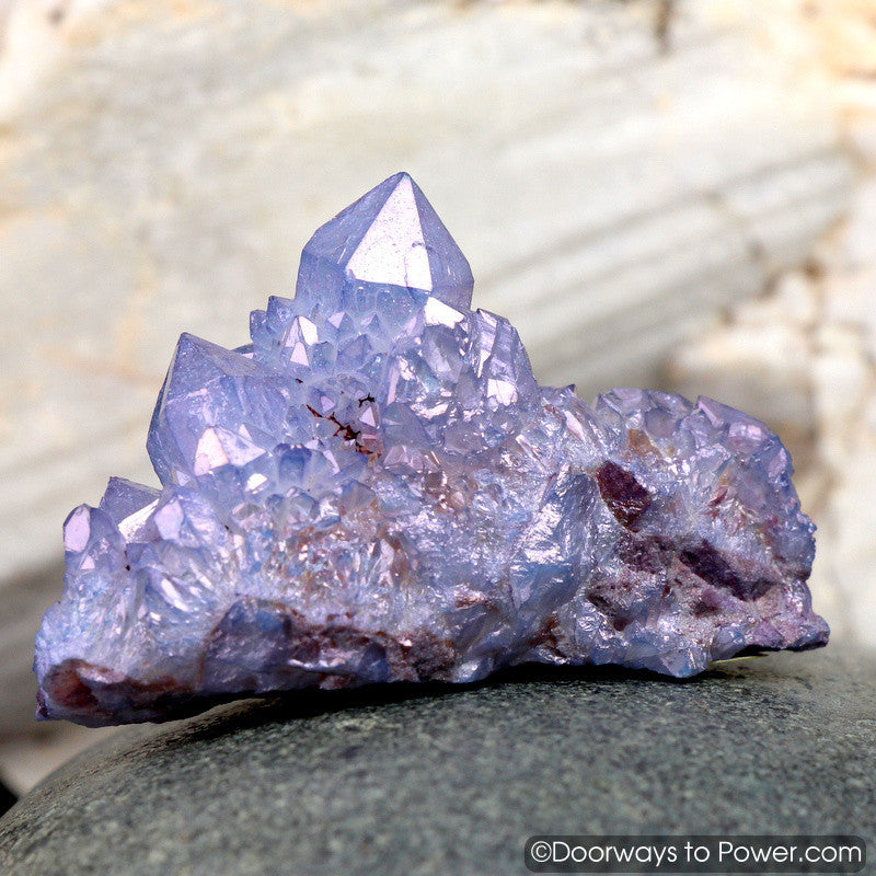 Tanzine Tanzan Aura Cactus Spirit Quartz Record Keeper Cluster