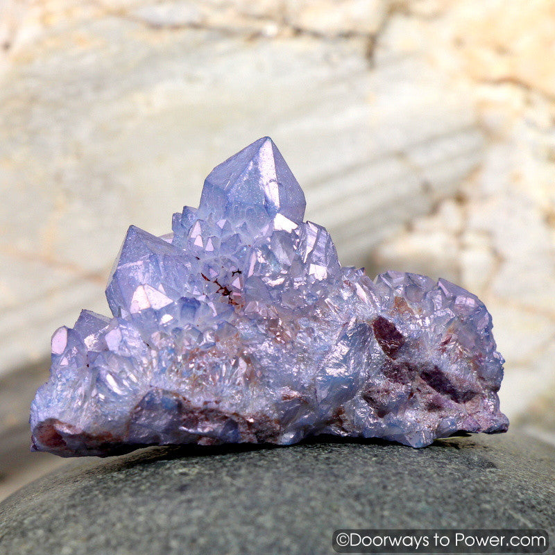 Tanzine Tanzan Aura Cactus Spirit Quartz Record Keeper Cluster