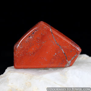 Red Fire Azeztulite Crystal Polished # 6