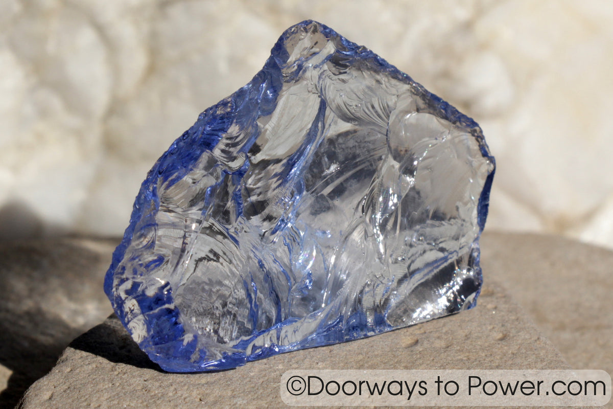 Magnificent Monatomic Andara Crystal 'Michael's Blue Flame'