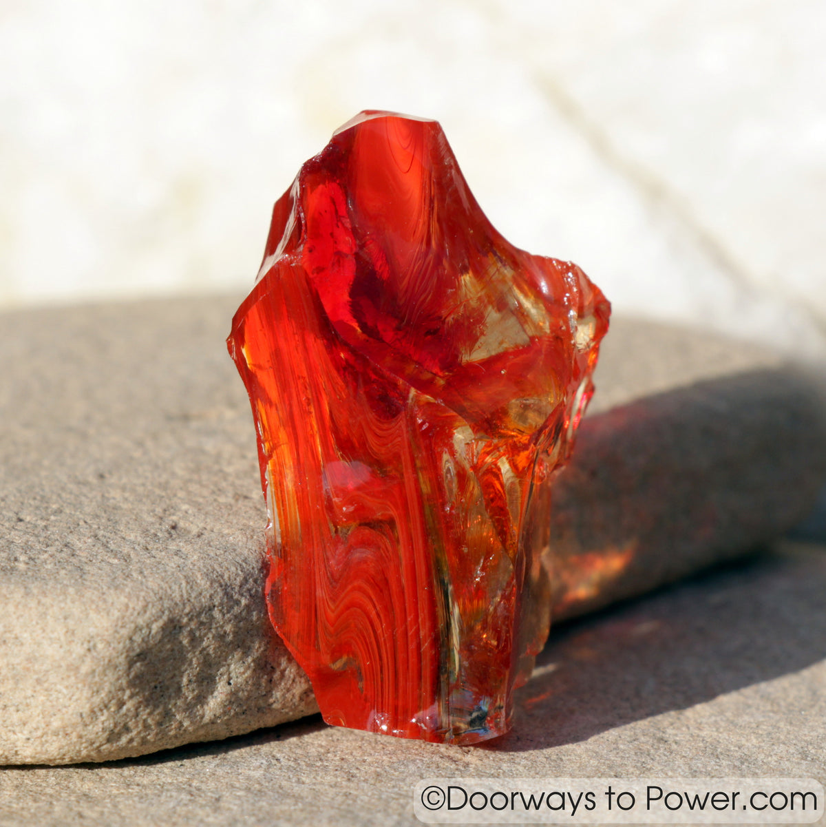 Lemurian Sunrise 'Galactic Dawn' Monatomic Andara Crystal