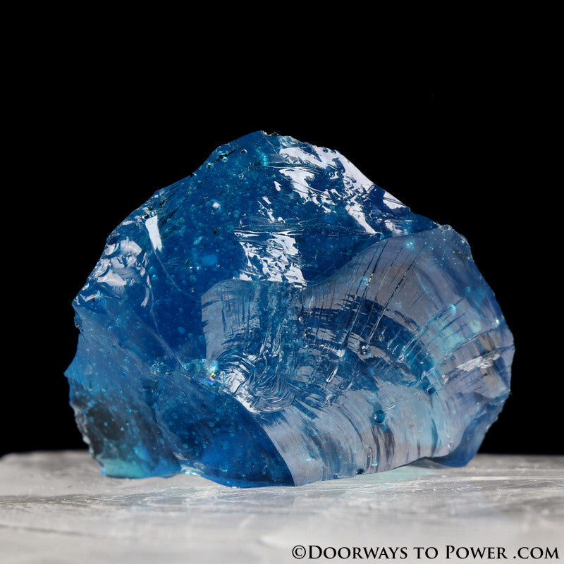 Electric Blue 'Atlantean' Andara Crystal