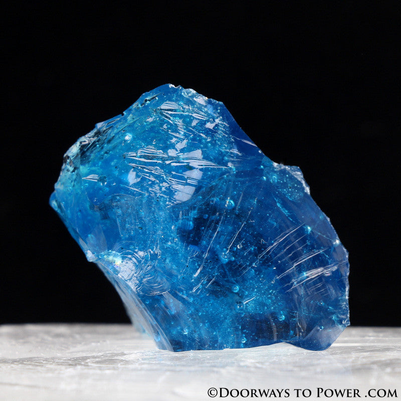 Electric Blue 'Atlantean' Andara Crystal