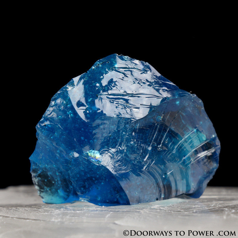 Electric Blue 'Atlantean' Andara Crystal