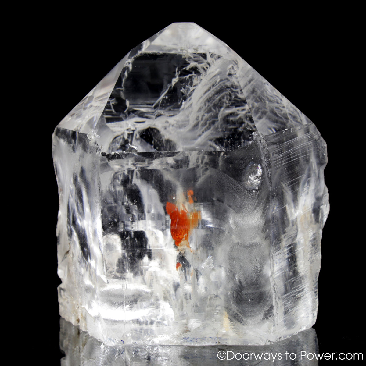 Rare Nirvana Quartz Crystal Point 'Phoenix Rising' Starbrary Record Keeper