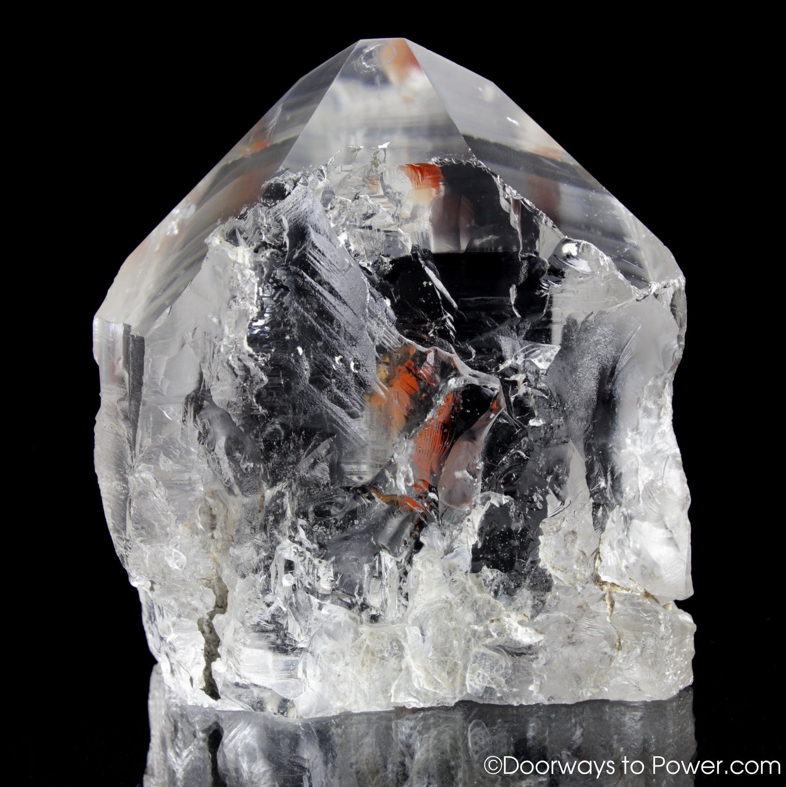 Rare Nirvana Quartz Crystal Point 'Phoenix Rising' Starbrary Record Keeper