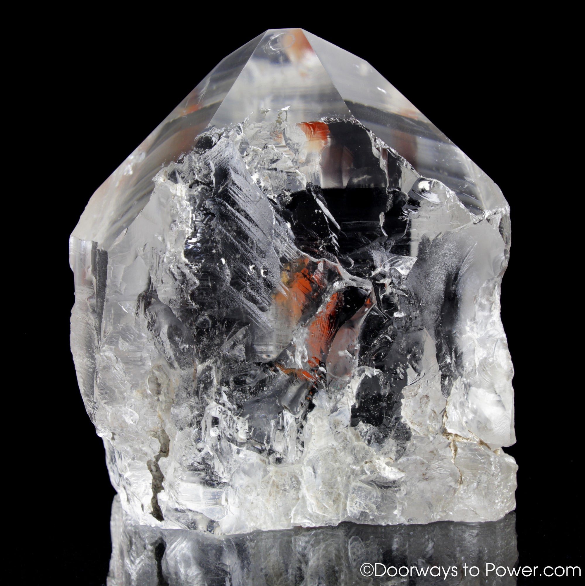 Rare Nirvana Quartz Crystal Point 'Phoenix Rising' Starbrary Record Keeper